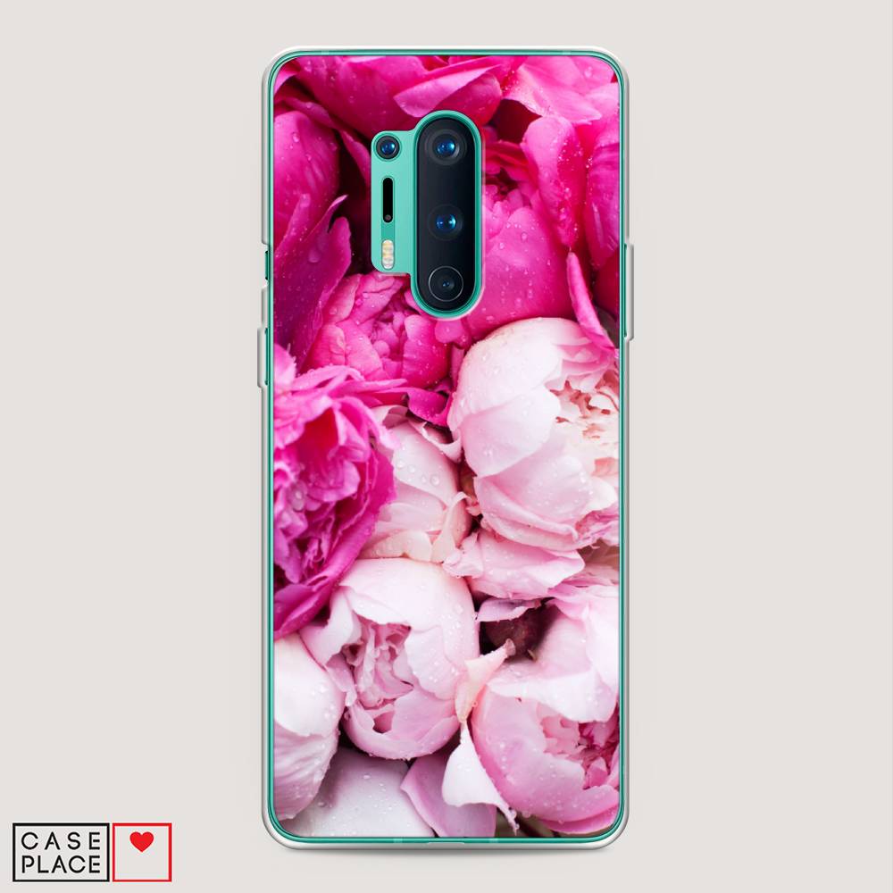 

Чехол Awog на OnePlus 8 Pro / ВанПлас 8 Pro "Пионы розово-белые", 151050-8