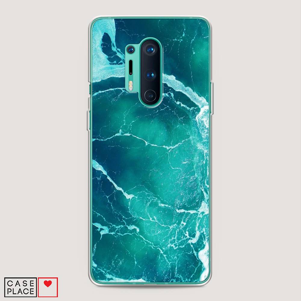 

Чехол Awog на OnePlus 8 Pro / ВанПлас 8 Pro "Изумрудный океан", Голубой;синий, 151050-4