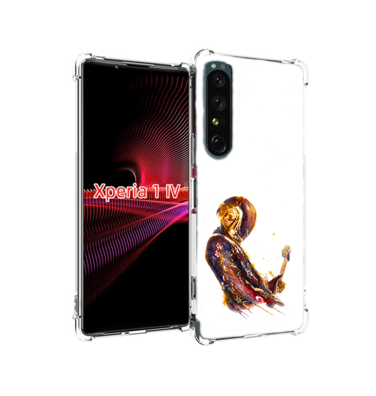 

Чехол накладка MyPads космо-музыкант для Sony Xperia 1 IV, Прозрачный, Tocco