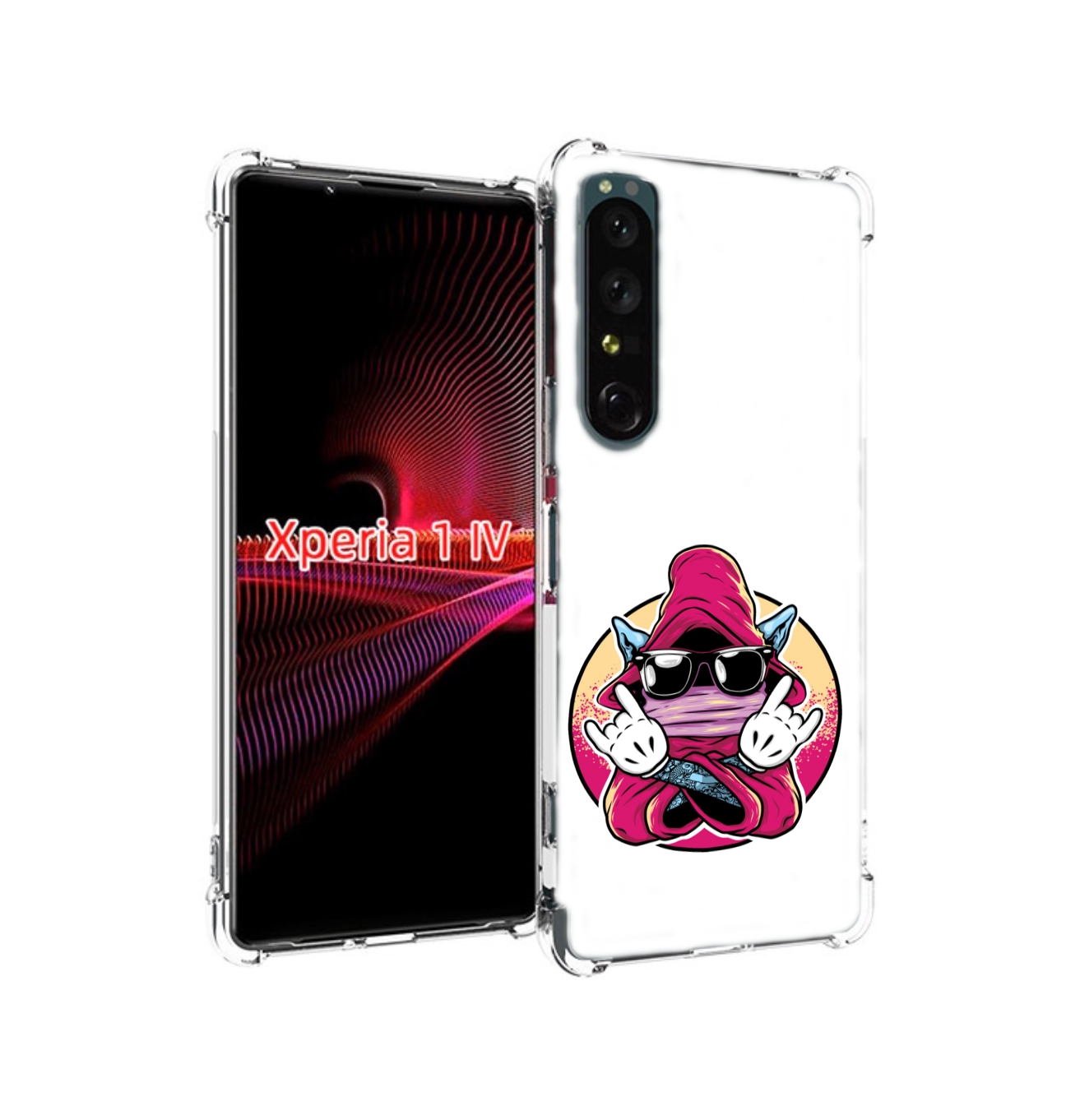 

Чехол накладка MyPads йоу для Sony Xperia 1 IV, Прозрачный, Tocco