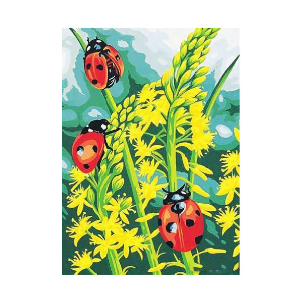 

Канва с рисунком MARGOT 'Божьи коровки' 30*40 см MRC722-277