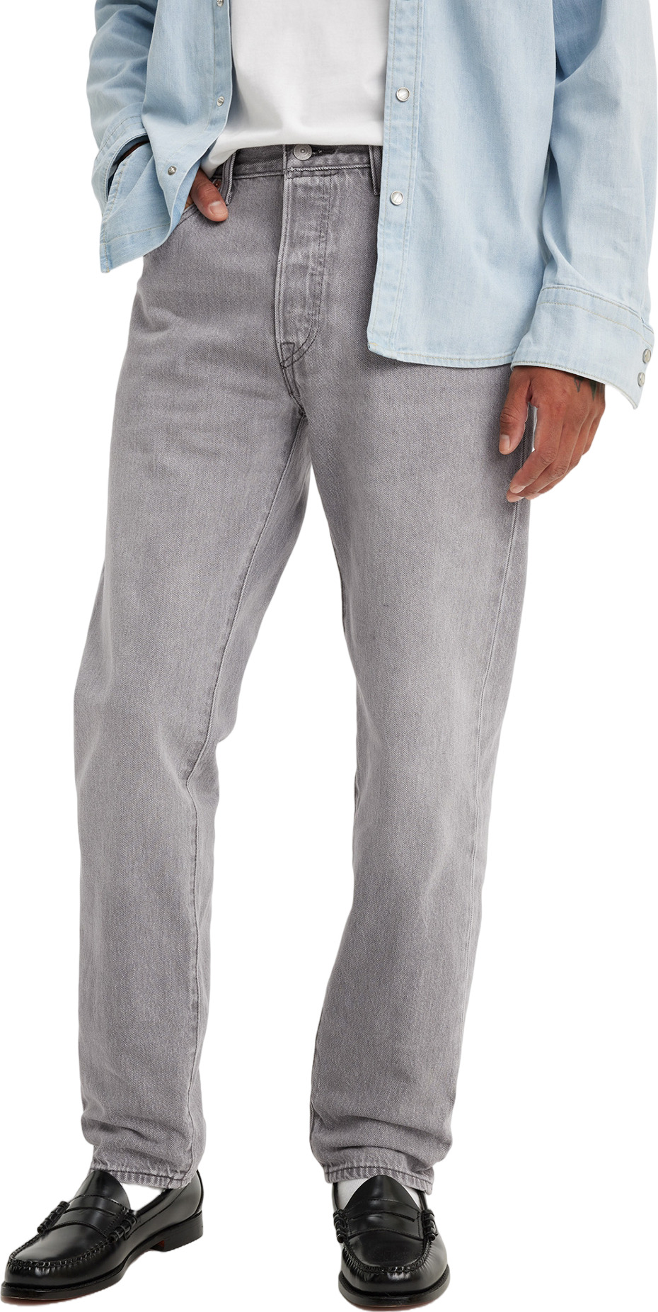 

Джинсы мужские Levi's 501 '54 Original Fit серые 30/32, Серый, 501 '54 Original Fit
