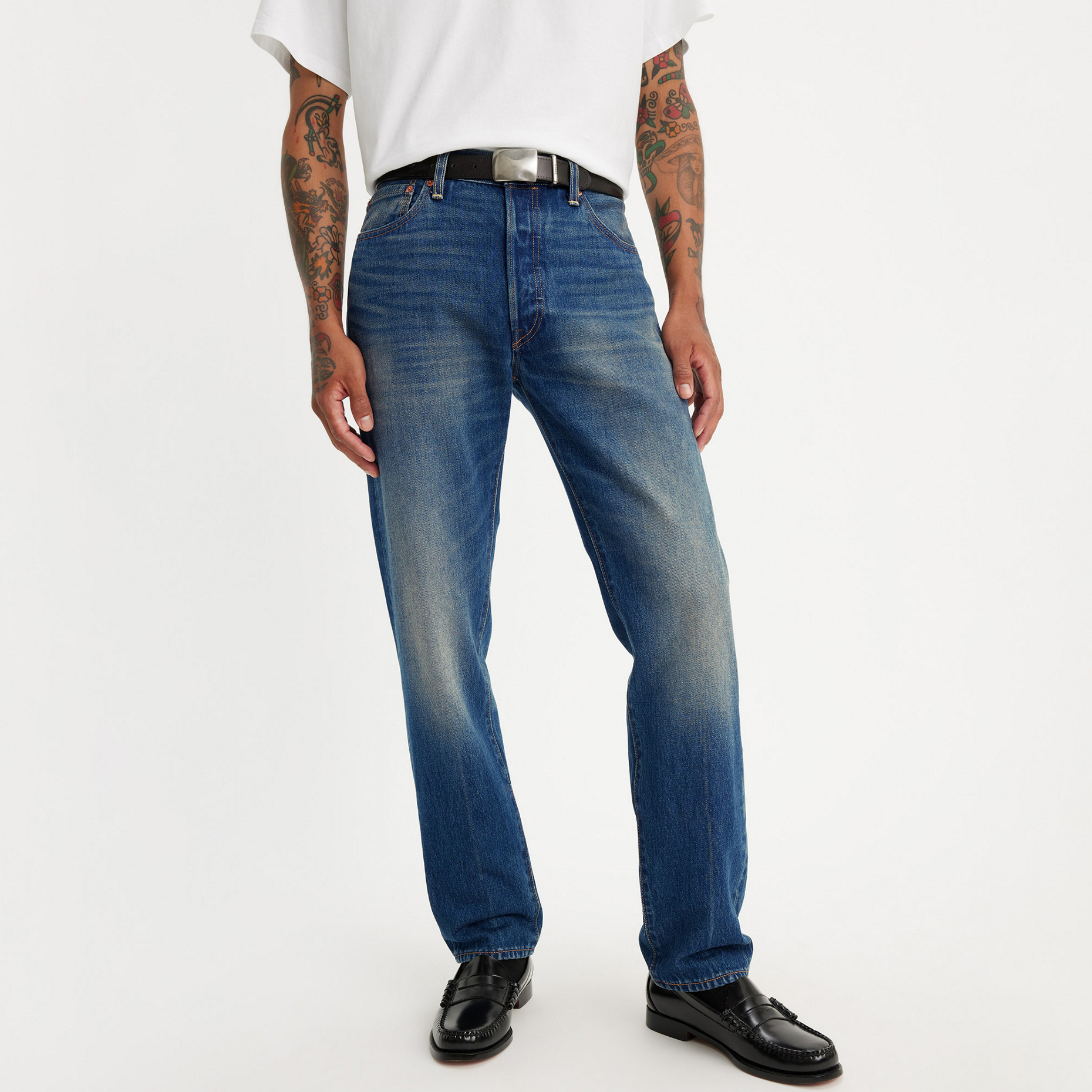 

Джинсы мужские Levi's 501 '54 Original Fit синие 34/34, Синий, 501 '54 Original Fit