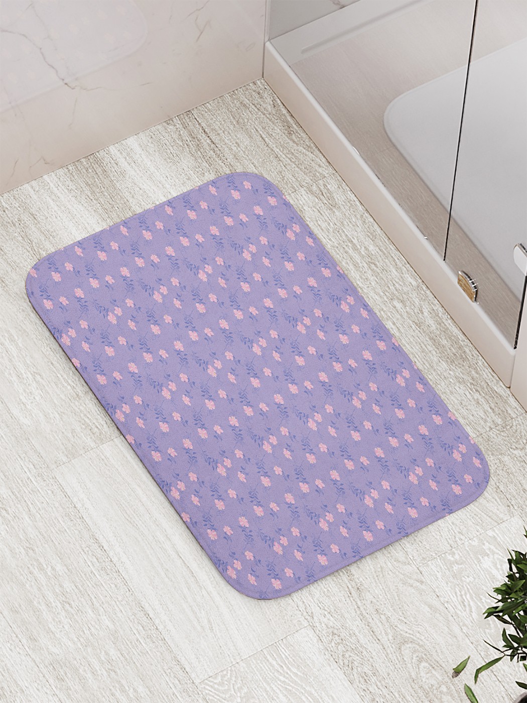 

Коврик противоскользящий для ванной, сауны, бассейна, 77х52 см bath_77360 JoyArty