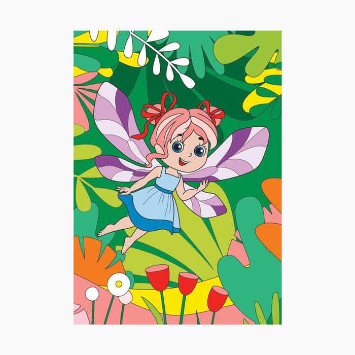 

Картина по номерам «Феечка» 20х28.5 см, 6988366-1