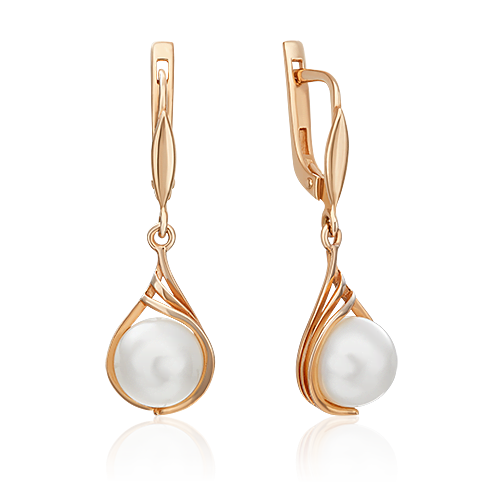 

Серьги из красного золота с жемчугом PLATINA jewelry 02-2516-01-301-1110-31_0, 02-2516-01-301-1110-31_0