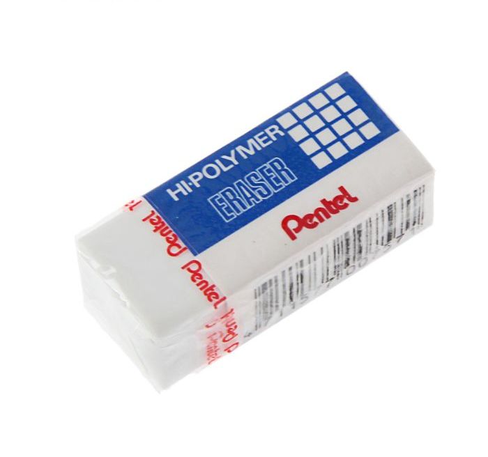 

Ластики Pentel Hi-Polymer Eraser белые 2 шт
