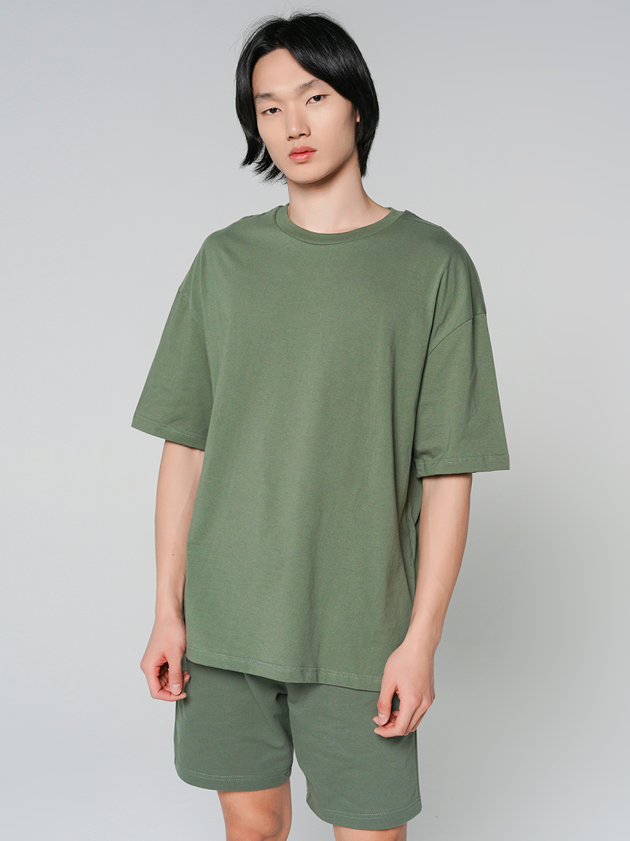 

Футболка мужская ТВОЕ 90381 хаки XXL, 90381