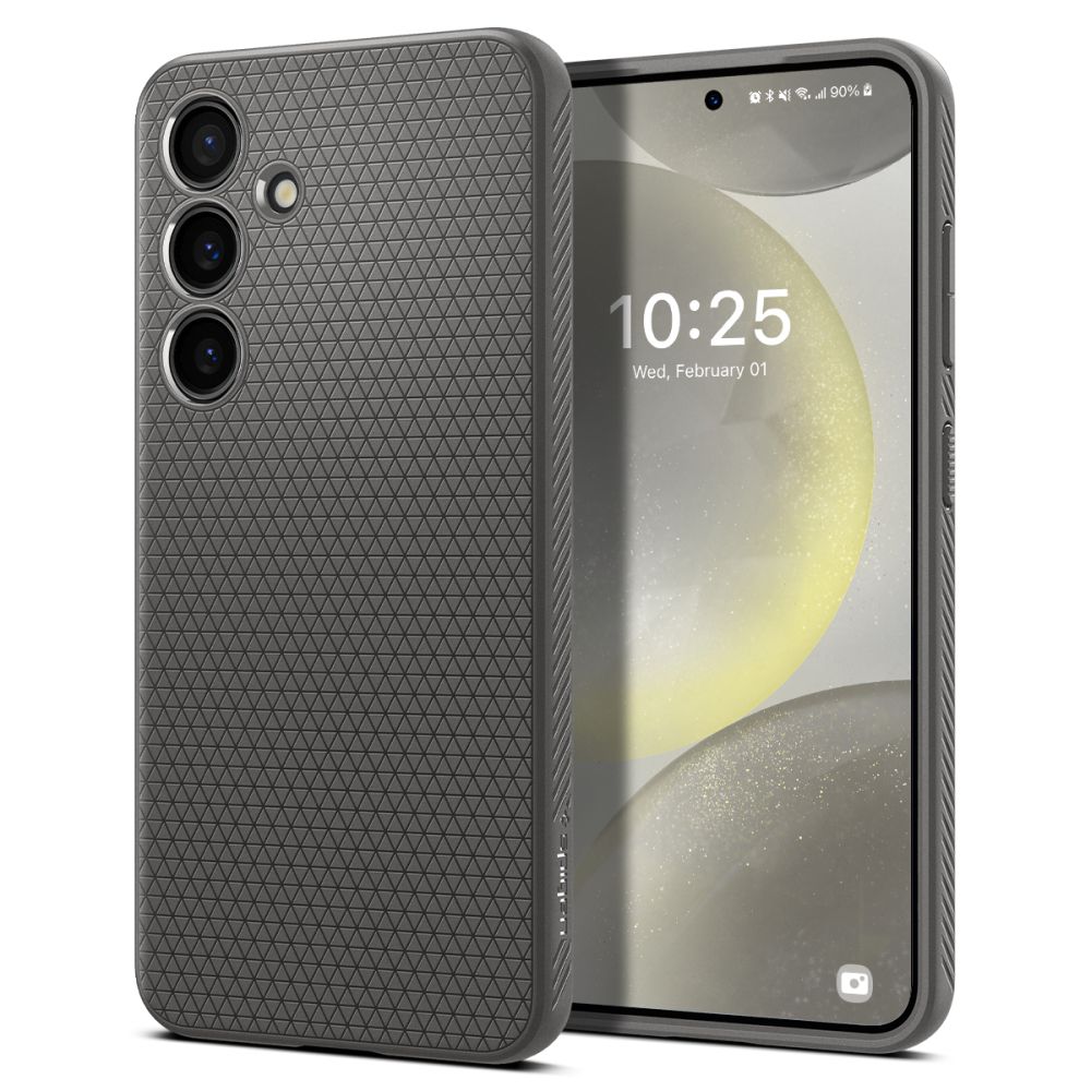 

Защитный чехол SPIGEN LIQUID AIR GALAXY S24 серый ACS07450, LIQUID AIR GALAXY S24
