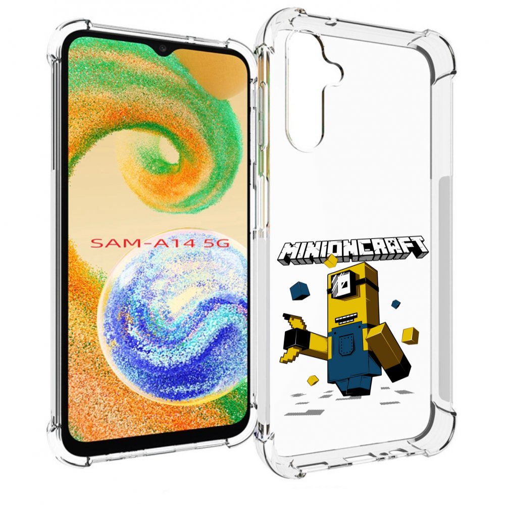 

Чехол MyPads миньон для Samsung Galaxy A14 5G, Прозрачный, Tocco