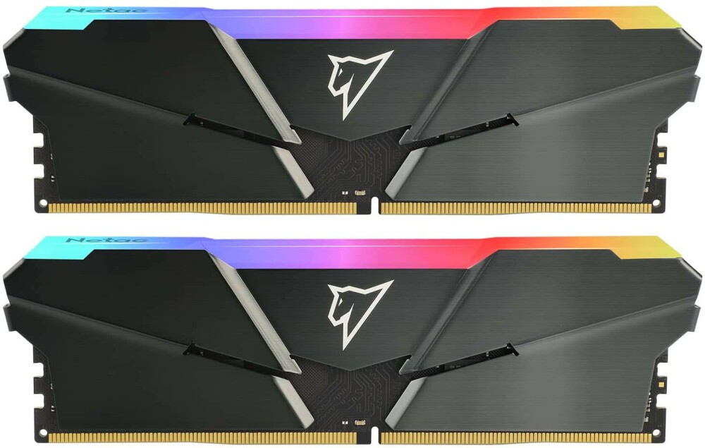 

Оперативная память Netac (NTSRD4P36DP-16E), DDR4 2x8Gb, 3600MHz