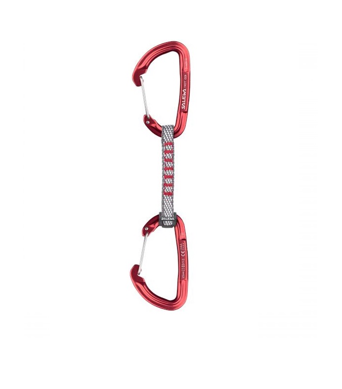 фото Карабин salewa dyneema hot g3 wire/wire express set red