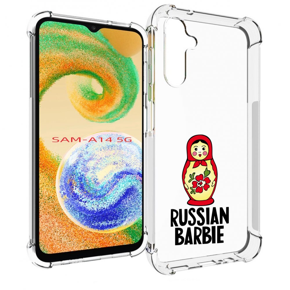

Чехол MyPads матрешка для Samsung Galaxy A14 5G, Прозрачный, Tocco