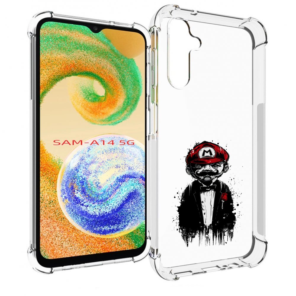 

Чехол MyPads марио для Samsung Galaxy A14 5G, Прозрачный, Tocco