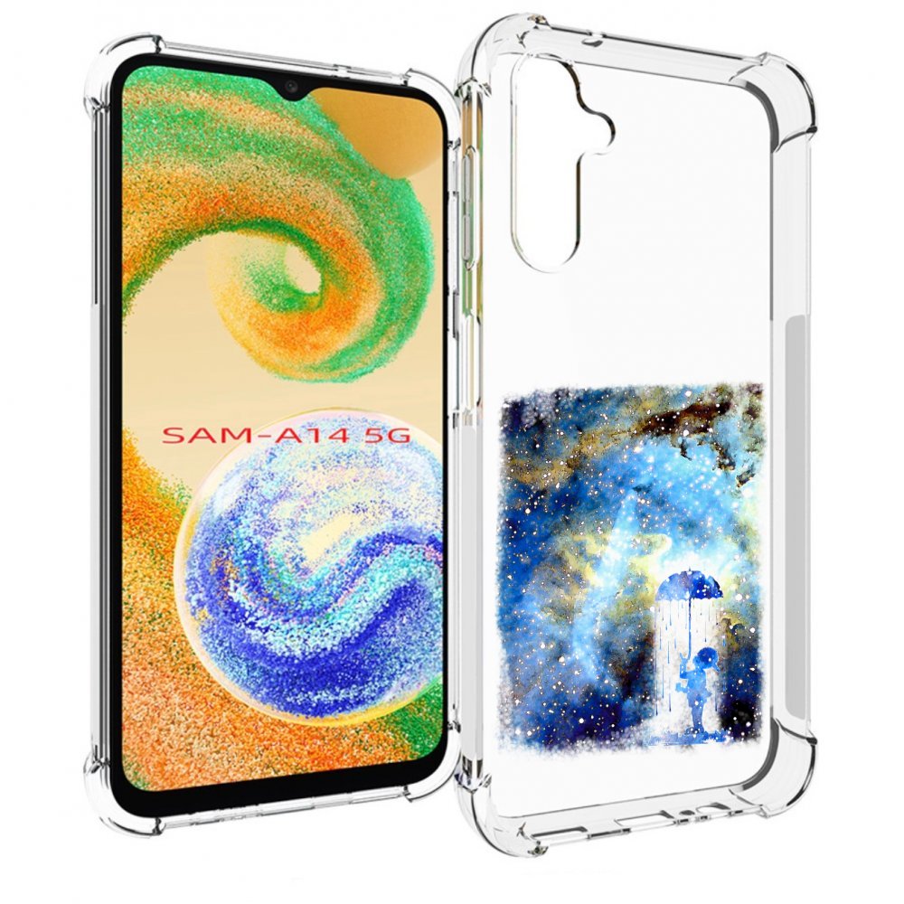 

Чехол MyPads мальчик в небе для Samsung Galaxy A14 5G, Прозрачный, Tocco