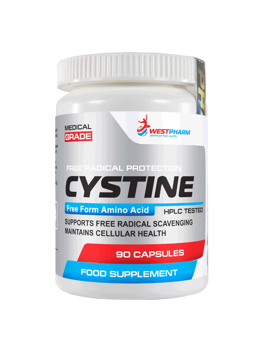Цистин WestPharm Cystine, 90 капсул, 500мг