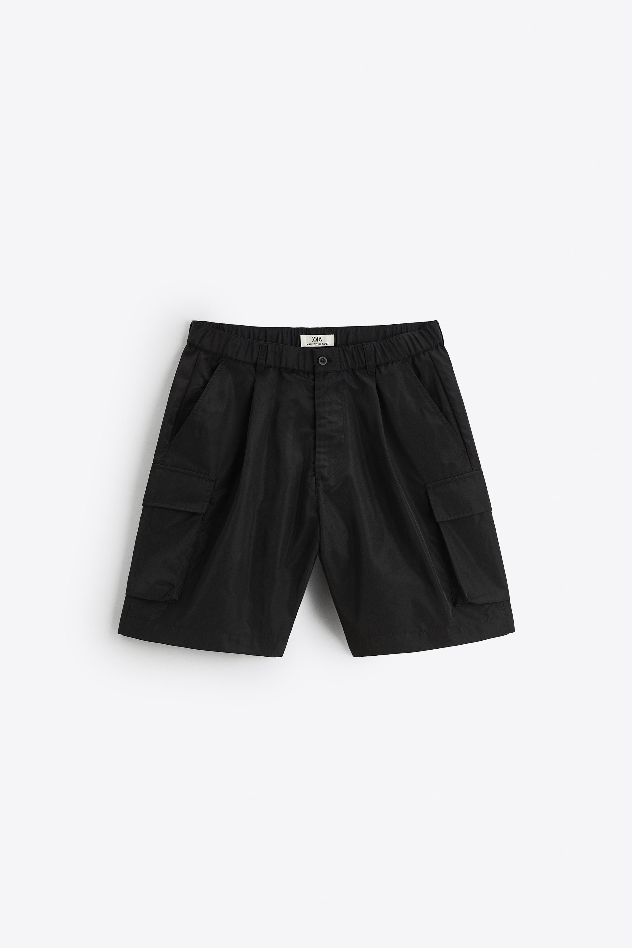 

Шорты мужские ZARA 06085451 черные M (доставка из-за рубежа), Черный, 06085451