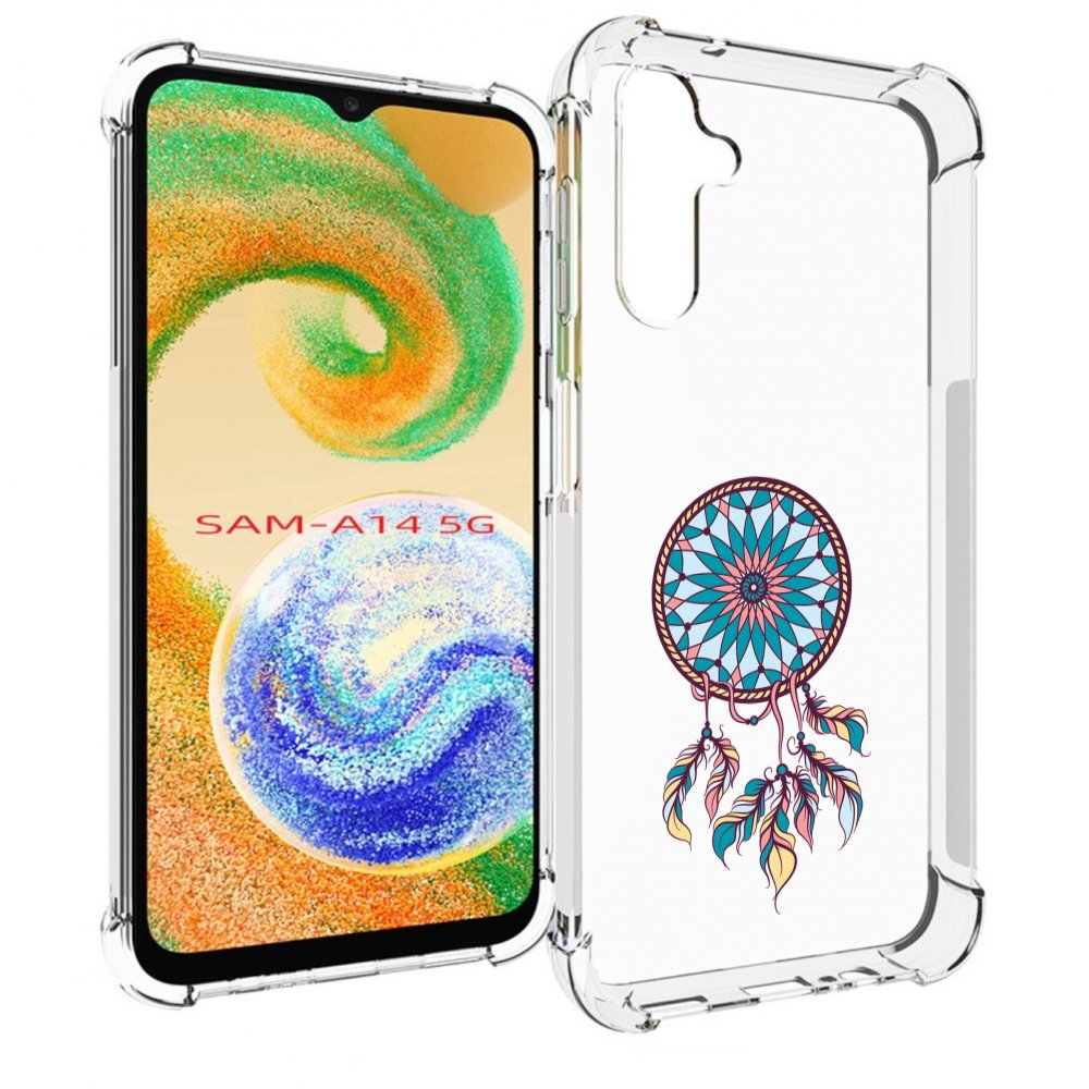 

Чехол MyPads ловец снов синий для Samsung Galaxy A14 5G, Прозрачный, Tocco