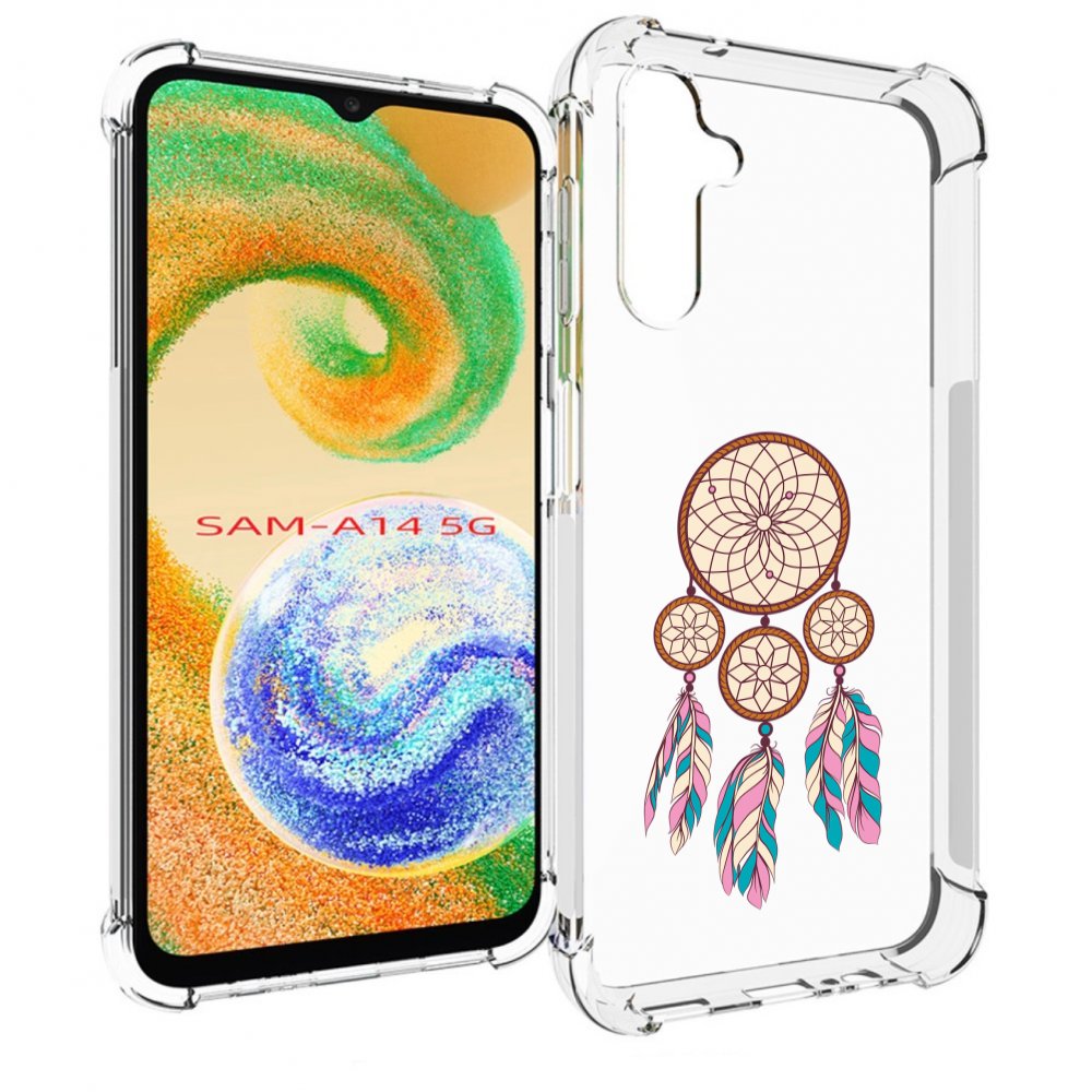 

Чехол MyPads ловец снов бежевый для Samsung Galaxy A14 5G, Прозрачный, Tocco