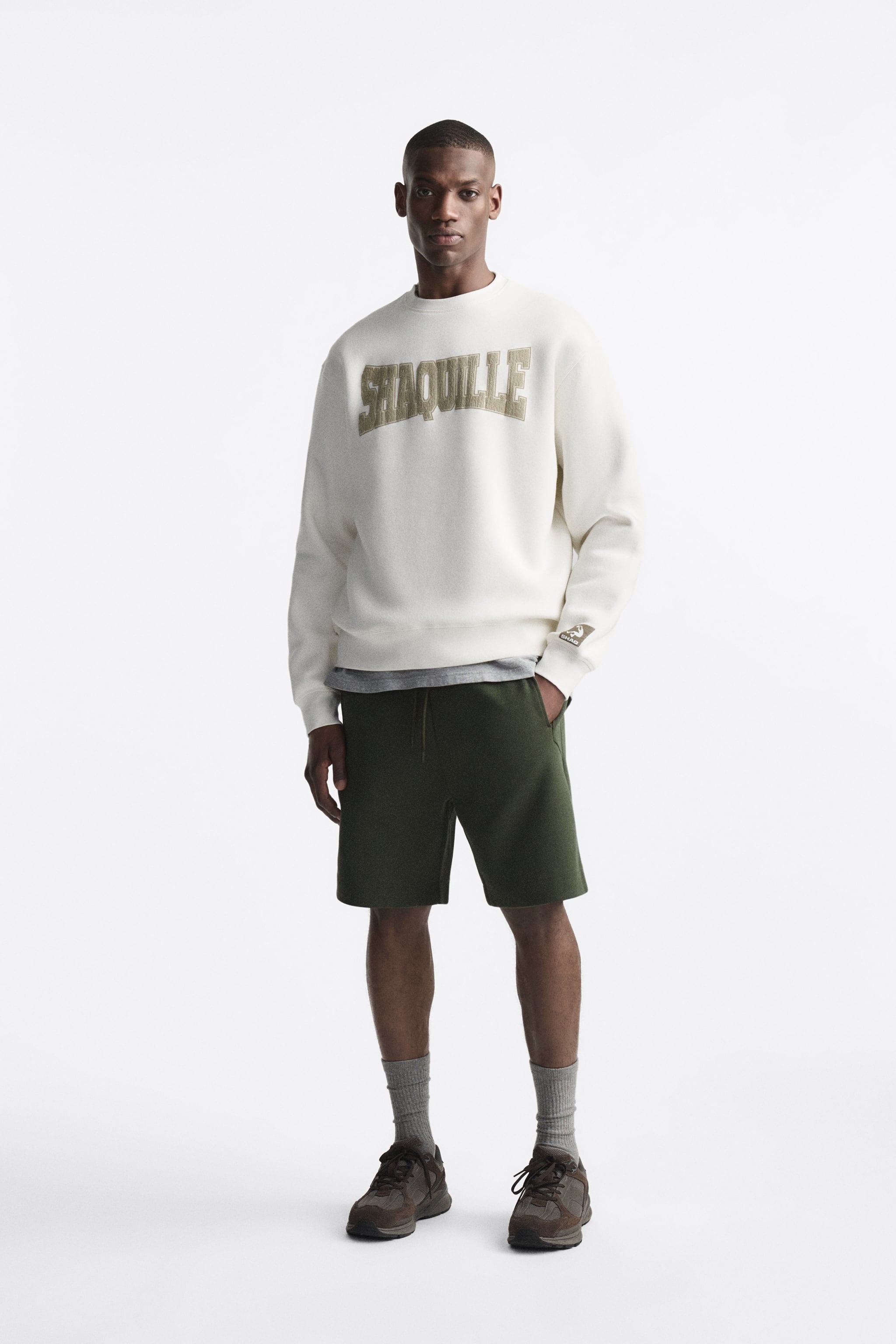 

Свитшот мужской ZARA 00962431 белый S (доставка из-за рубежа), 00962431