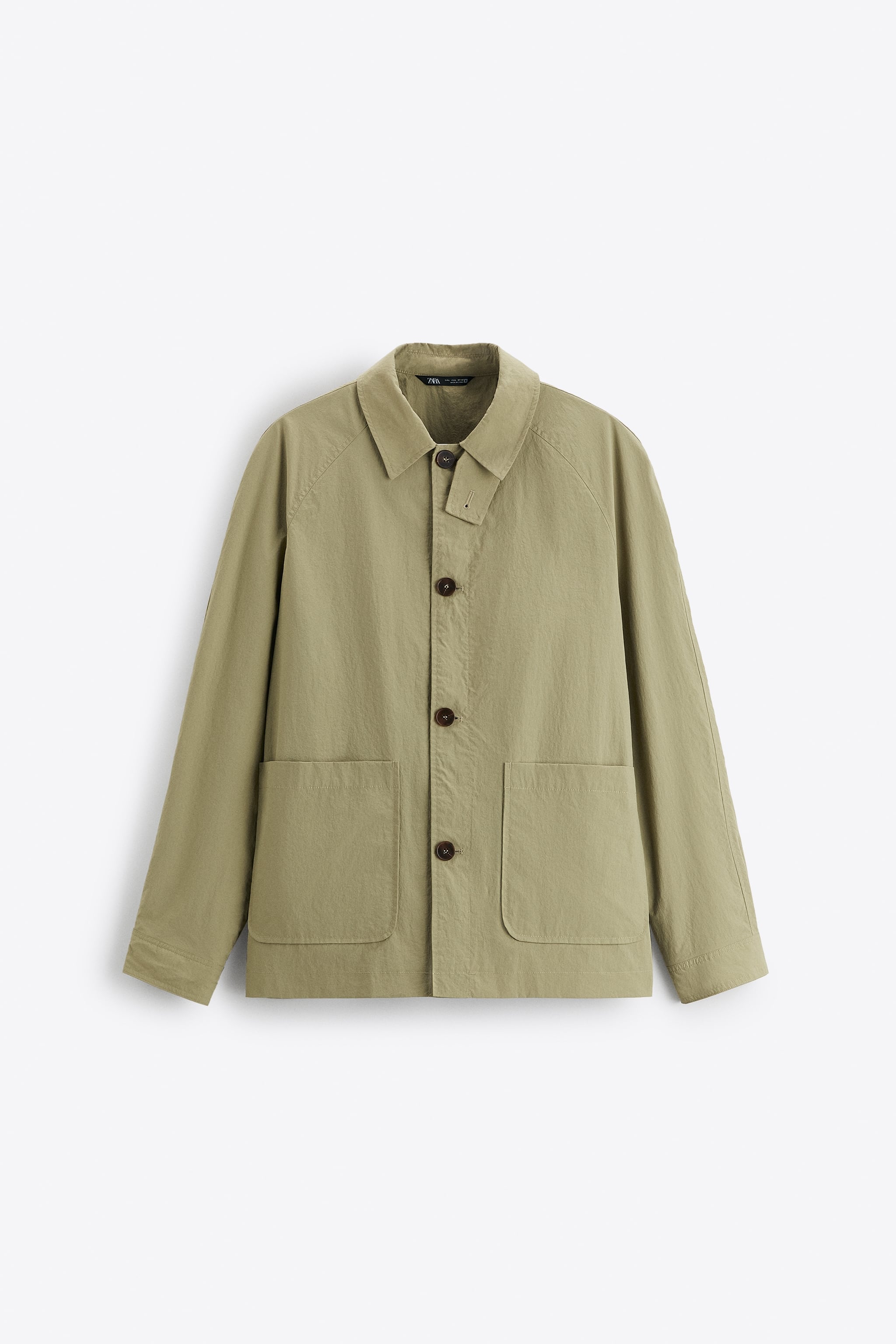 

Ветровка мужская ZARA 05320333 хаки S (доставка из-за рубежа), 05320333