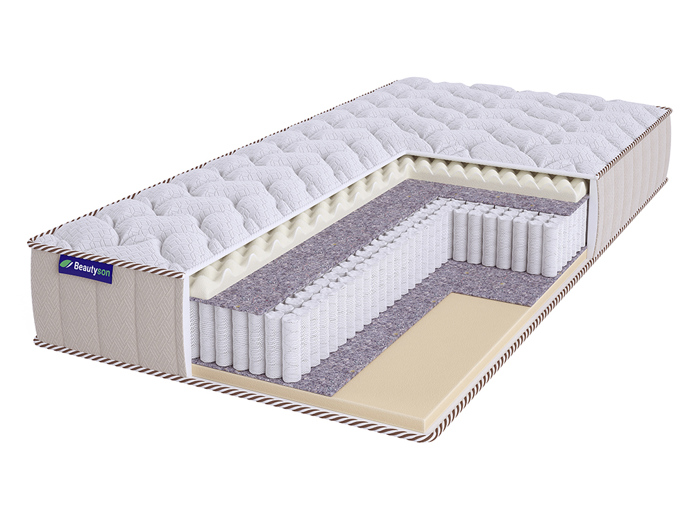 Матрас BeautySon SPRING  Massage EcoLatex 2 S1200 LUX 75х190