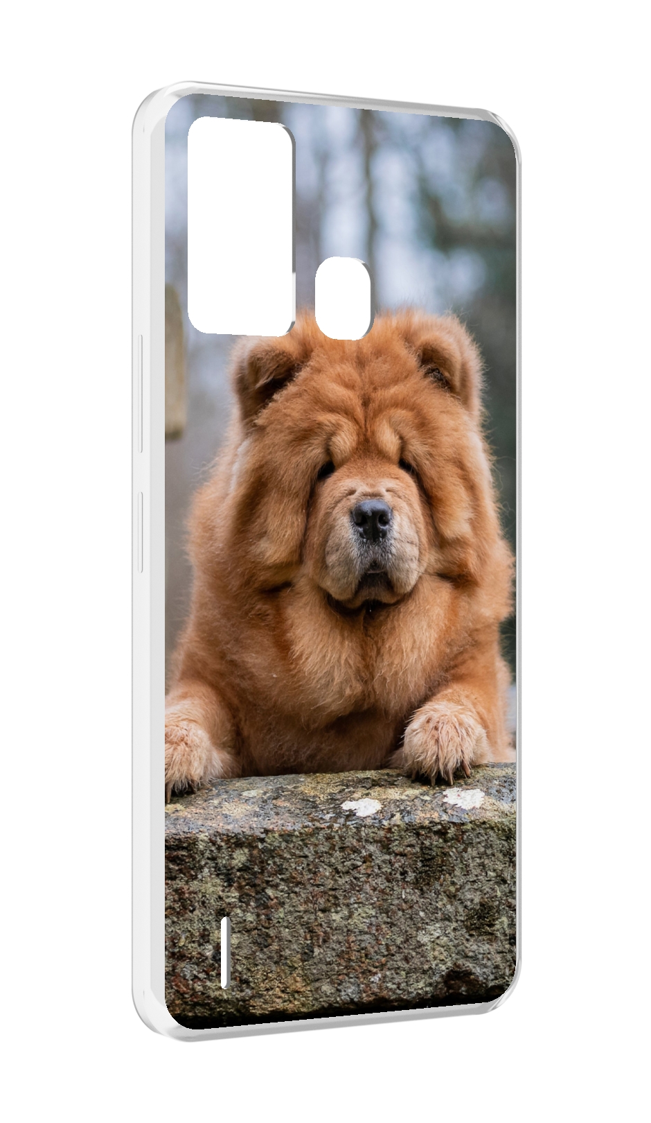 

Чехол MyPads чау чау для ITEL S16 / ITEL Vision 1 Pro, Прозрачный, Tocco