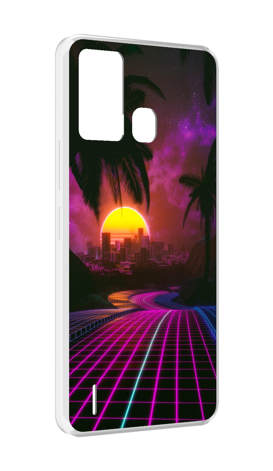 

Чехол MyPads хотлайнмайами 2 для ITEL S16 / ITEL Vision 1 Pro, Прозрачный, Tocco
