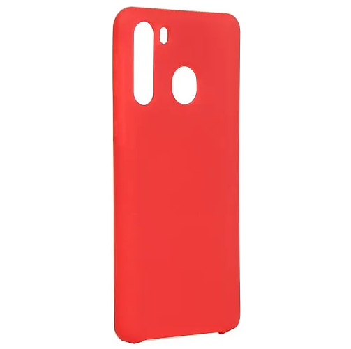 

Чехол-накладка Silicone Cover для Samsung Galaxy A21 SM-A215F красный, Чехол-накладка noname Silicone Cover для Samsung Galaxy A21 SM-A215F