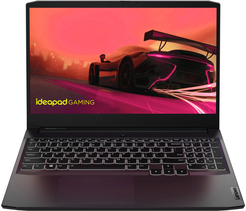 фото Игровой ноутбук lenovo ideapad gaming 3 15ihu6 black (82k10025rk)