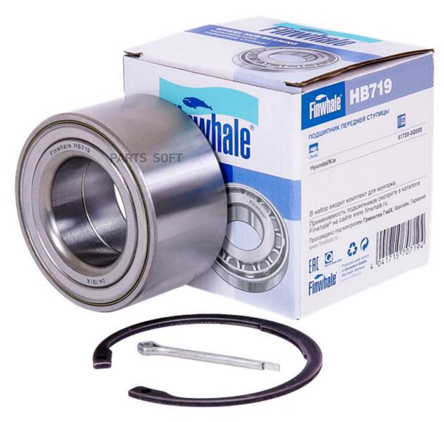 

FINWHALE HB719 Подшипник ступицы Hyundai Elantra 06-, i30 06-; Kia Ceed 07-12, Cerato 08-1