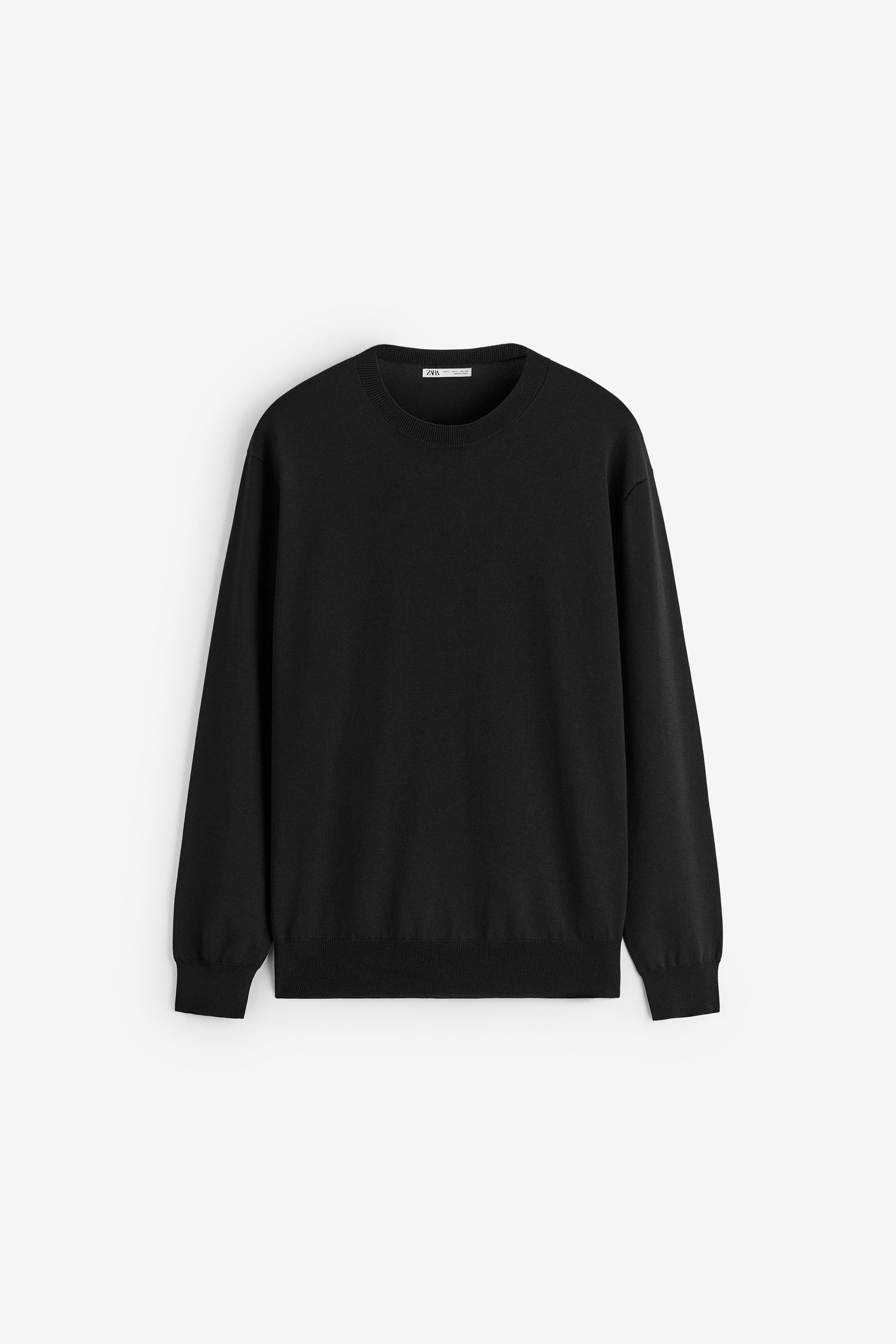 

Свитшот мужской ZARA 00632400 черный M (доставка из-за рубежа), 00632400