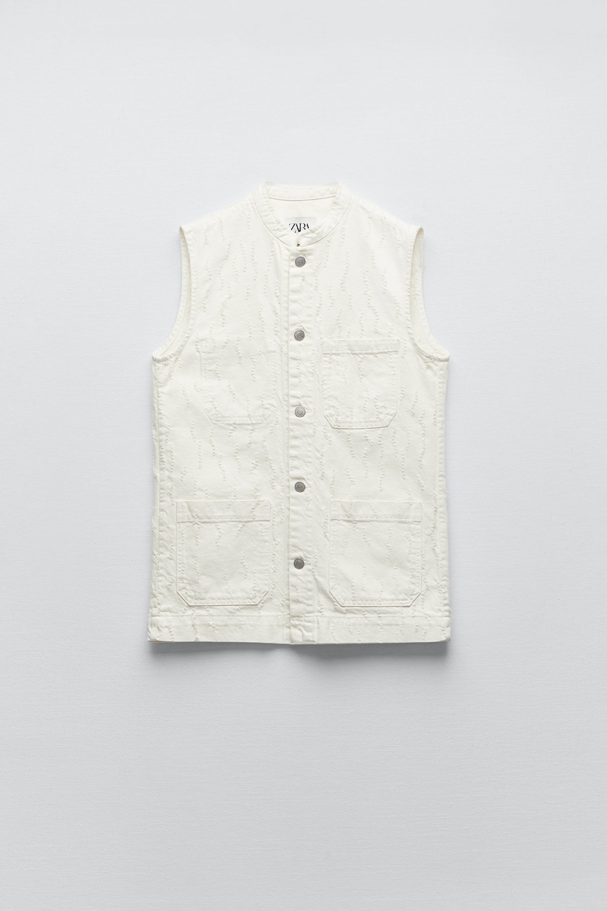

Жилет женский ZARA 09863060 бежевый L (доставка из-за рубежа), 09863060