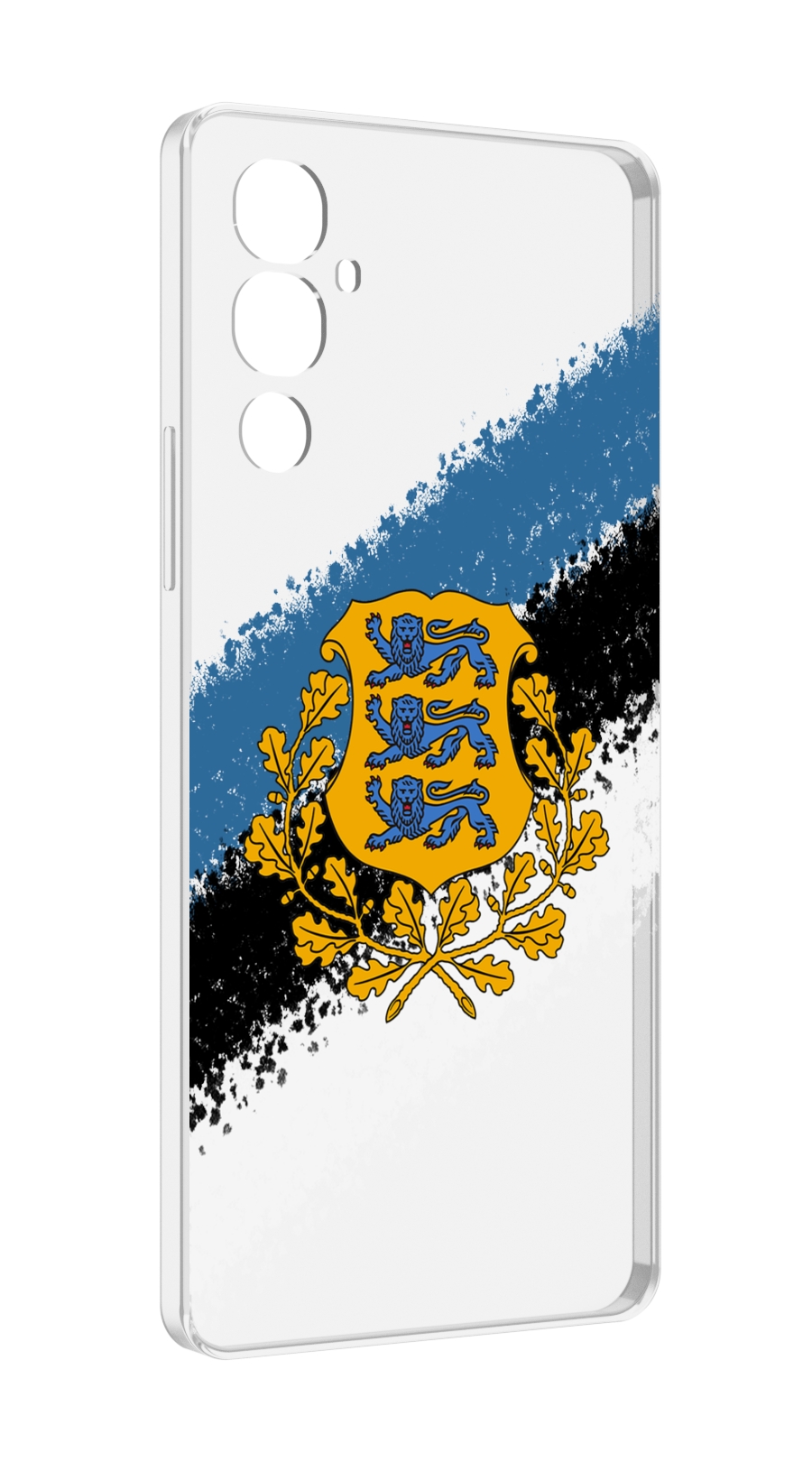 

Чехол MyPads герб флаг эстонии-2 для Tecno Pova 4, Прозрачный, Tocco
