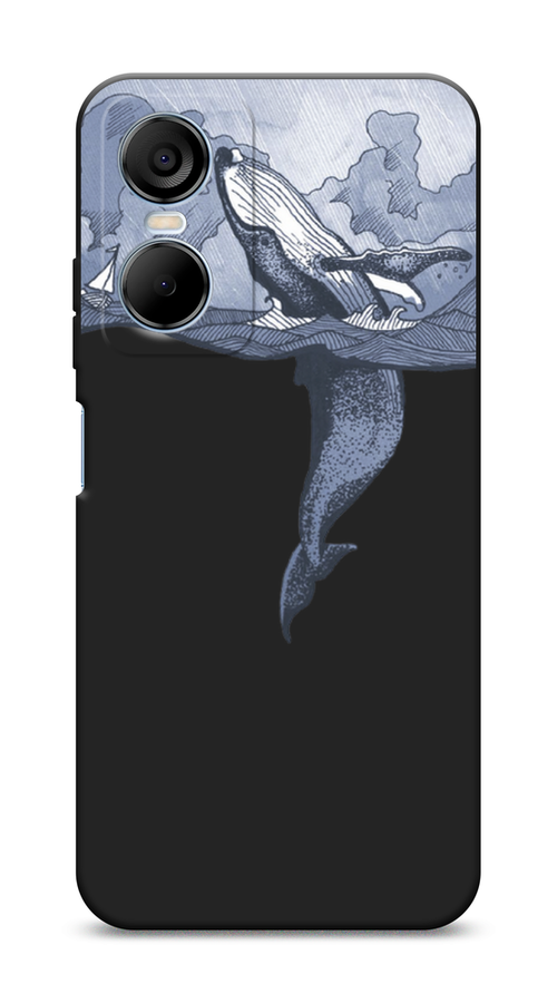 

Чехол Awog на Tecno Pop 6 Pro, Голубой;черный;прозрачный, 302752-1
