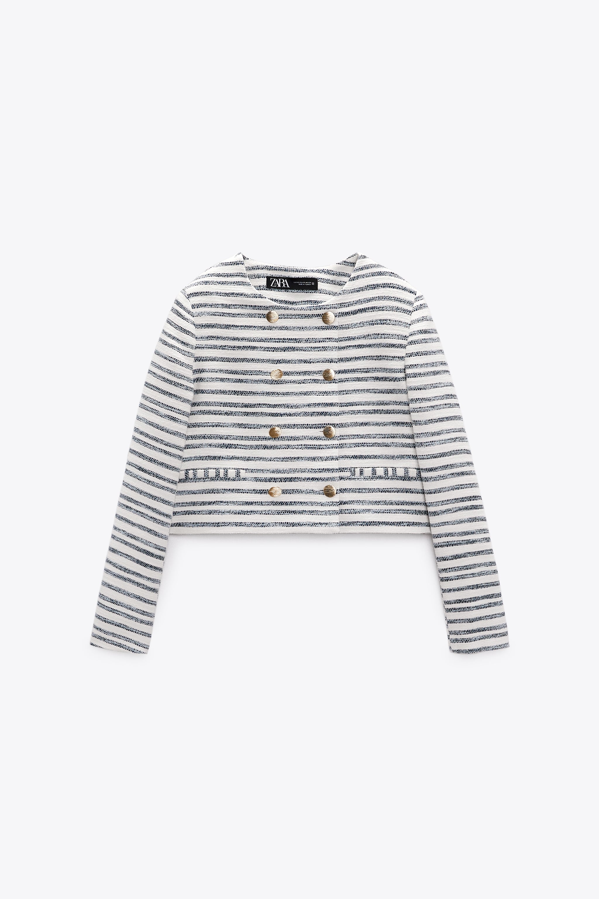 

Жакет женский ZARA 09006125 синий S (доставка из-за рубежа), 09006125