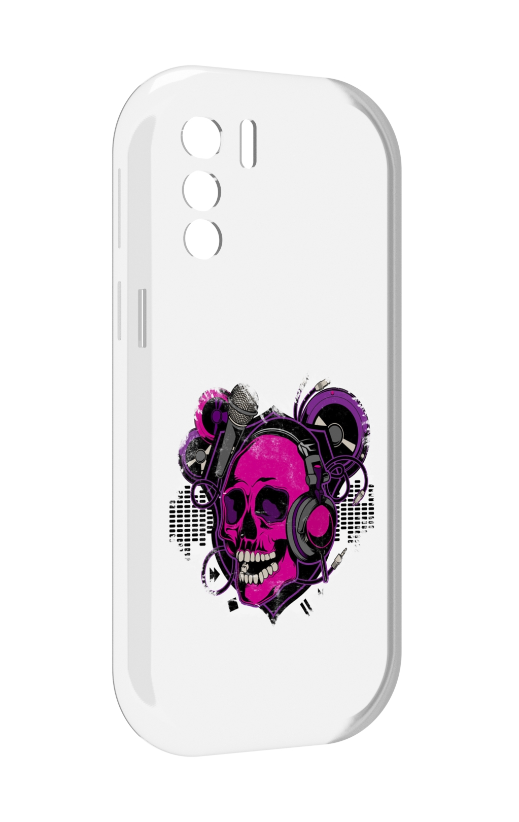 

Чехол MyPads череп 1 для UleFone Note 13P, Прозрачный, Tocco