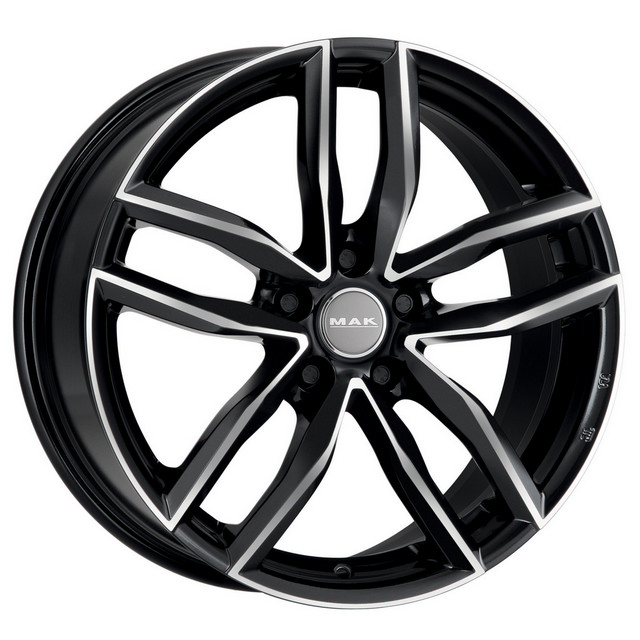 

Колесный диск MAK SARTHE 18x8 5x112 ET50 DIA57.10 F8080RHBM50WE4X, Черный;серебристый