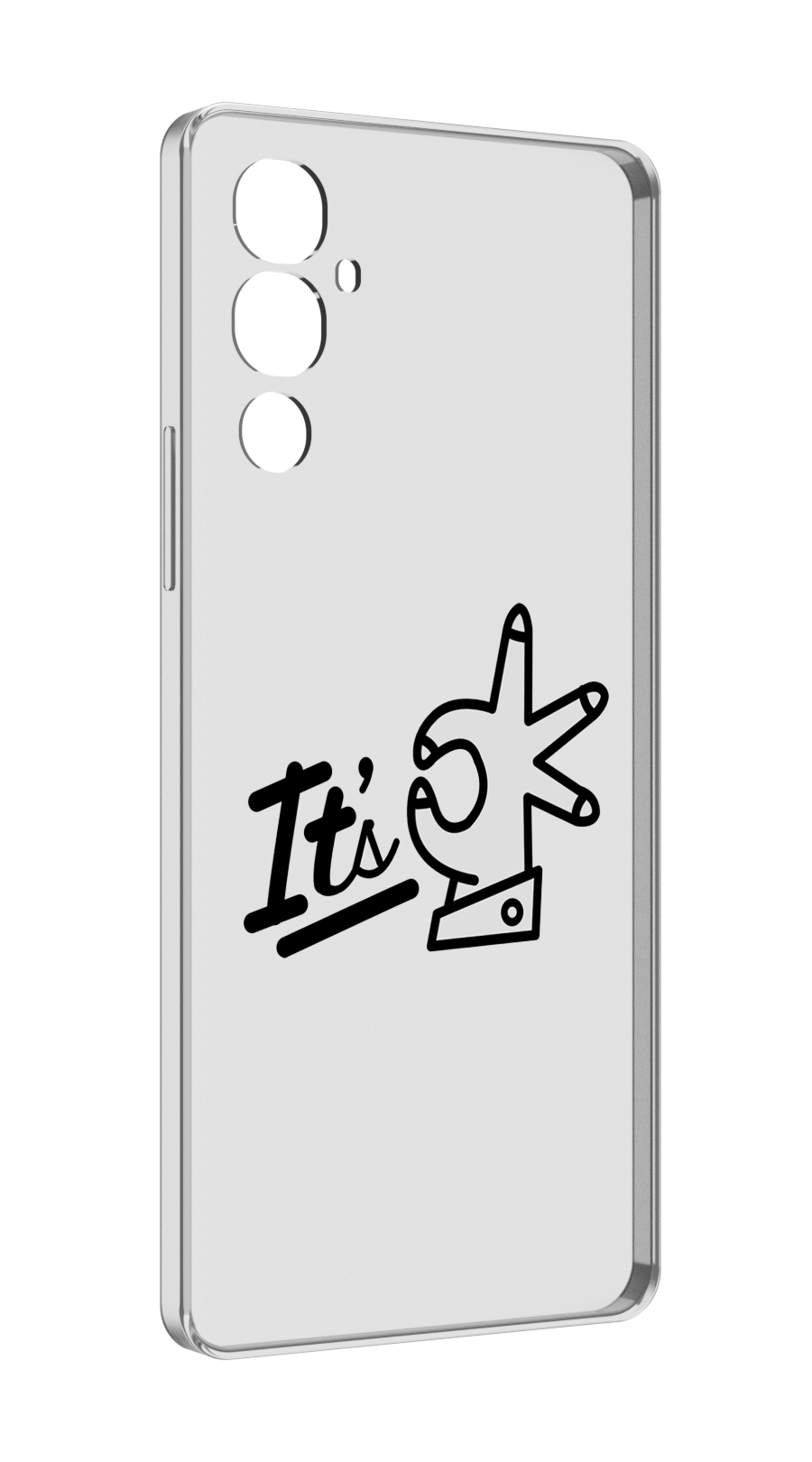 

Чехол MyPads все-ок для Tecno Pova 4, Прозрачный, Tocco