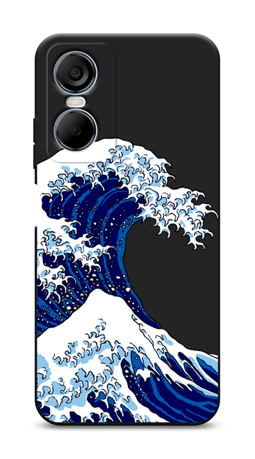 

Чехол Awog на Tecno Pop 6 Pro, Синий;белый, 302752-1