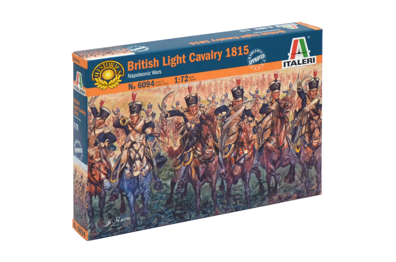 

Сборная модель Italeri 1/72 Британская лёгкая кавалерия 6094