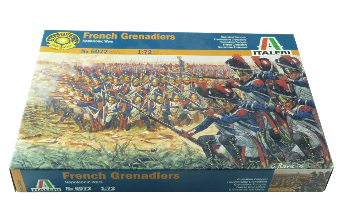 

Сборная модель Italeri 1/72 Французские гренадеры, 50 фигур 6072