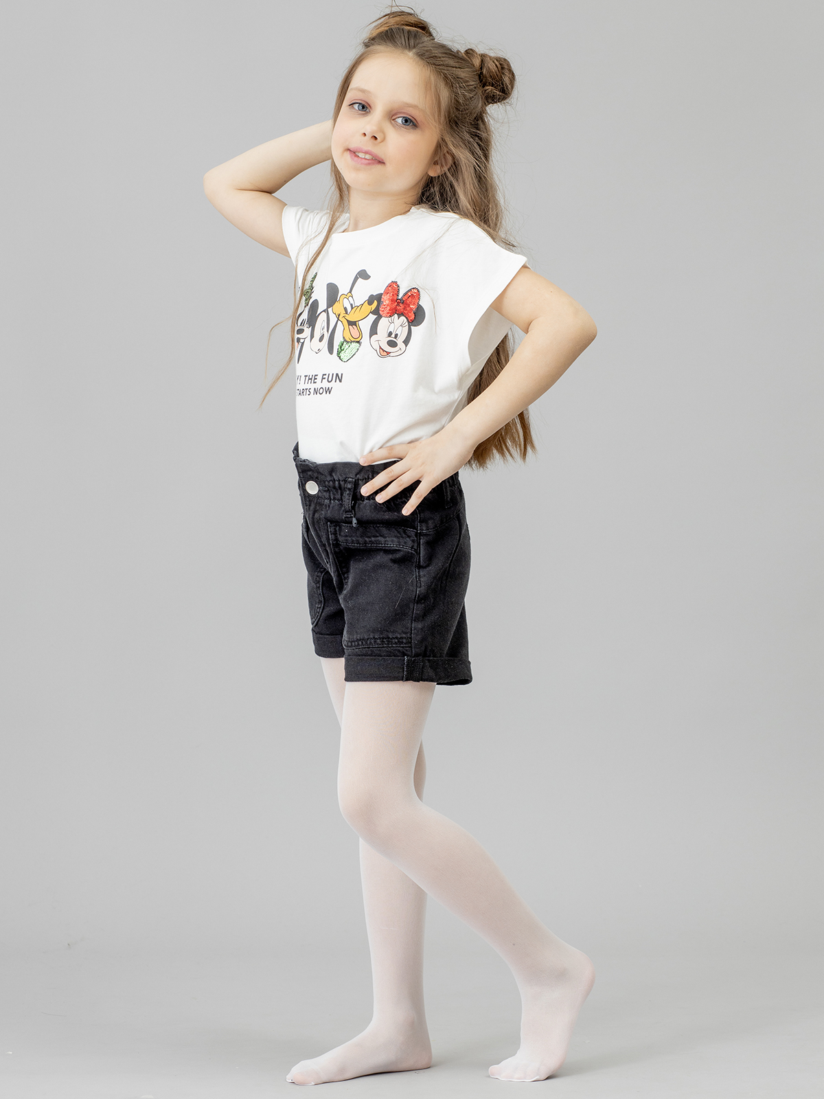 

Колготки детские Giulia, цв. белый р.116, KETTY20