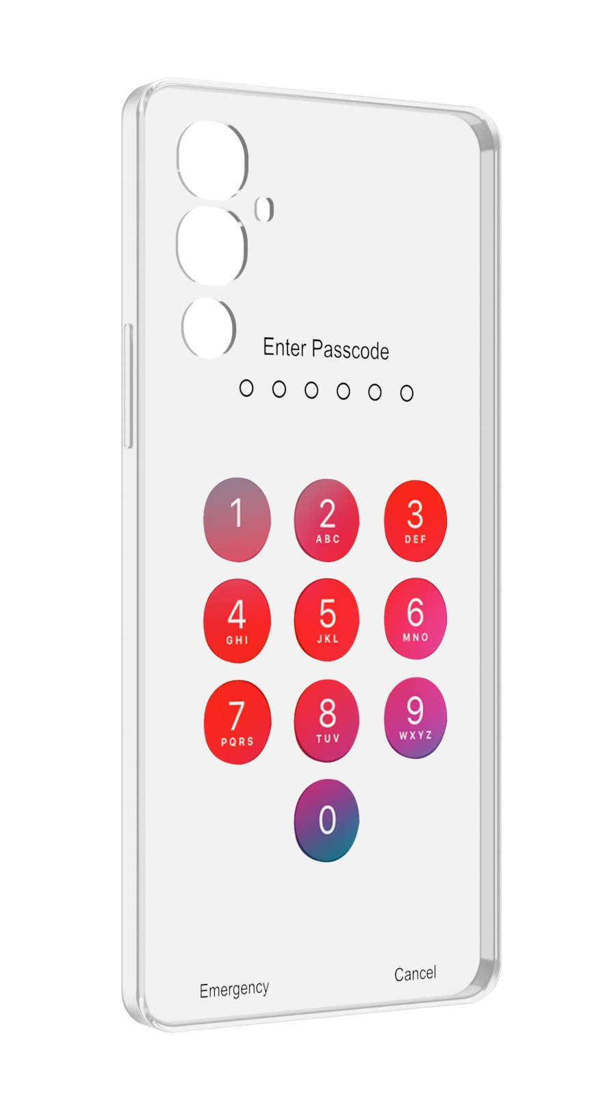

Чехол MyPads введите-пароль для Tecno Pova 4, Прозрачный, Tocco