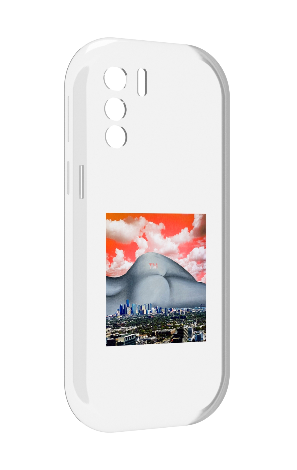 

Чехол MyPads город с девушкой на фоне для UleFone Note 13P, Прозрачный, Tocco