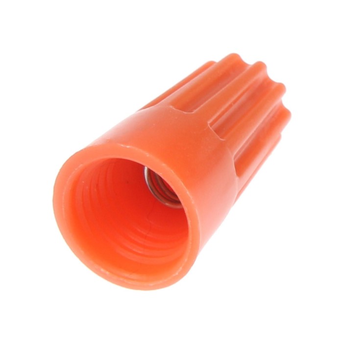 Зажим соединительный Duwi СИЗ-3, 2.5x6 мм2, изолирующий, оранжевый, 10 шт.