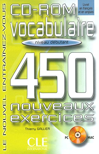 

Книга Vocobulaire 450 Nouveaux Exercices debutant CD-ROM