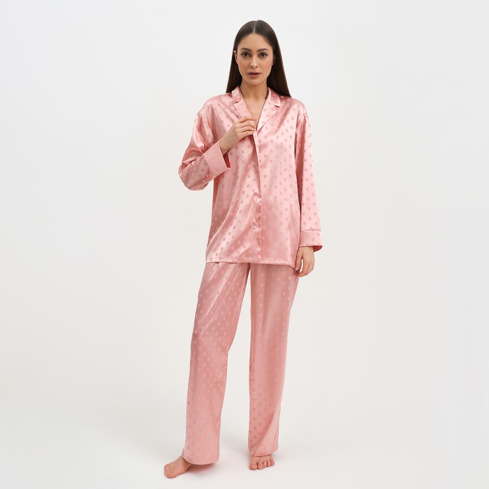 

Пижама женская KAFTAN KAFTAN:Silk розовая 48-50 RU, Розовый, KAFTAN:Silk
