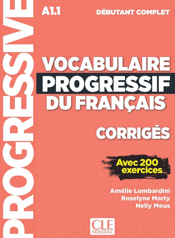 фото Книга vocabulaire progressif du français débutant complet - corrigés cle international