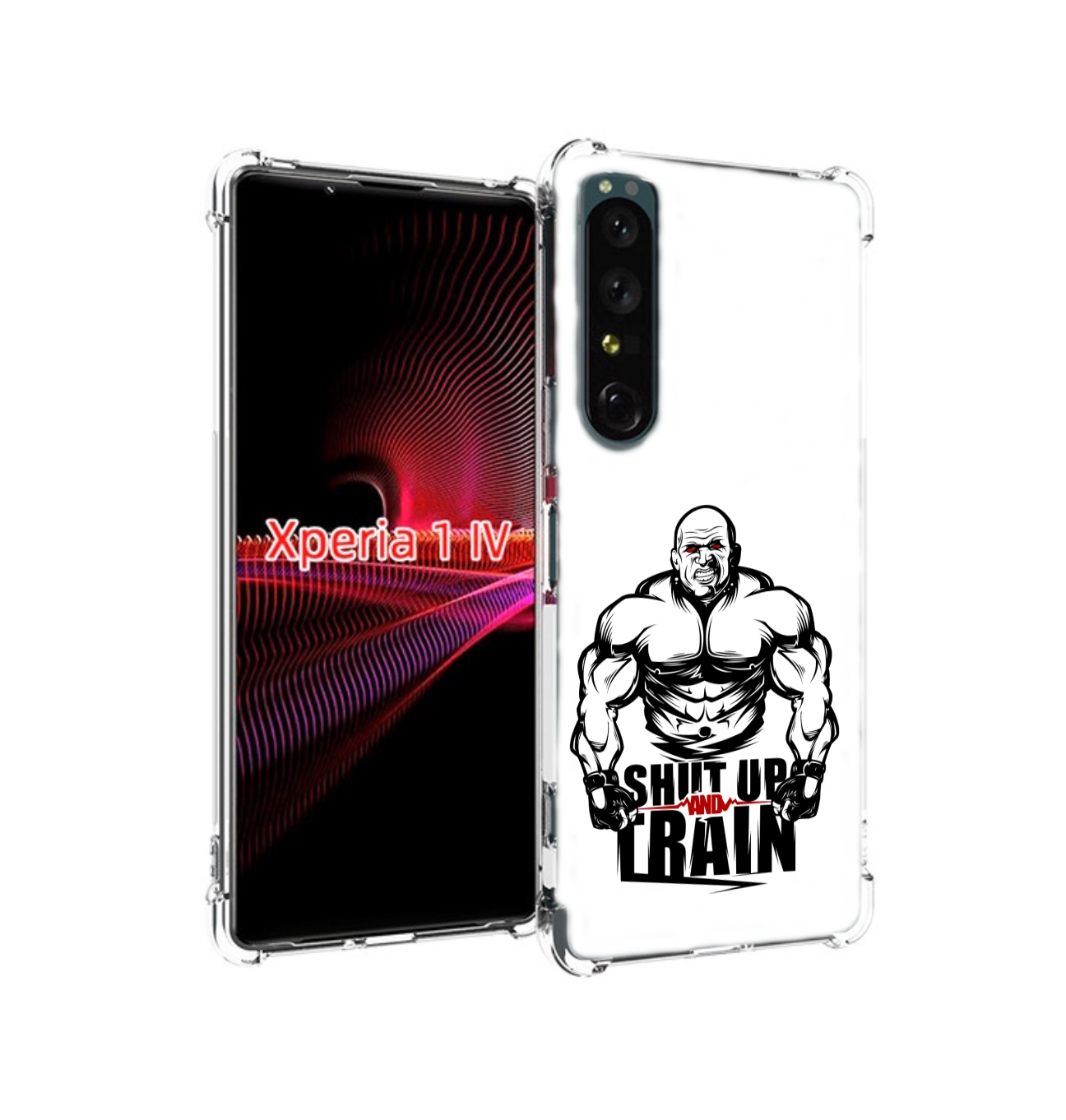 

Чехол задняя-панель-накладка-бампер MyPads здоровое тело для Sony Xperia 1 IV противоуд..., Прозрачный, Tocco